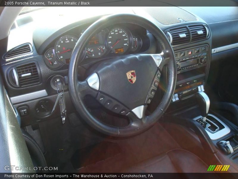 Titanium Metallic / Black 2005 Porsche Cayenne
