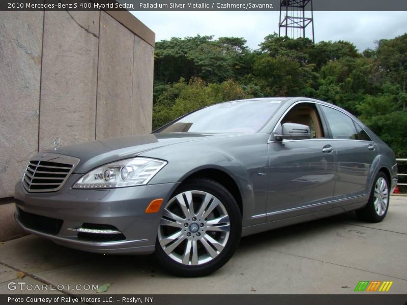 Palladium Silver Metallic / Cashmere/Savanna 2010 Mercedes-Benz S 400 Hybrid Sedan
