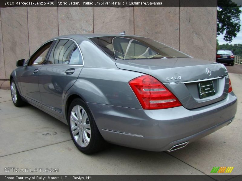 Palladium Silver Metallic / Cashmere/Savanna 2010 Mercedes-Benz S 400 Hybrid Sedan