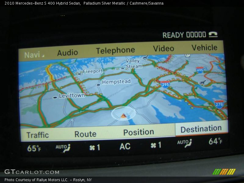 Palladium Silver Metallic / Cashmere/Savanna 2010 Mercedes-Benz S 400 Hybrid Sedan