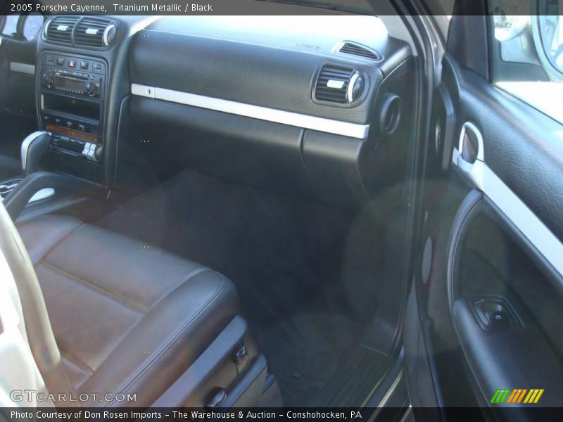 Titanium Metallic / Black 2005 Porsche Cayenne
