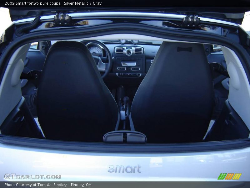 Silver Metallic / Gray 2009 Smart fortwo pure coupe
