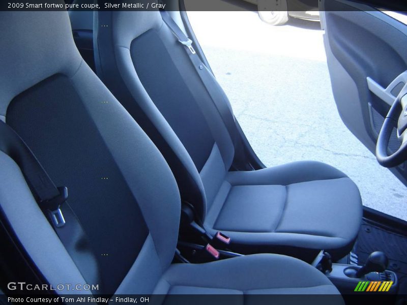 Silver Metallic / Gray 2009 Smart fortwo pure coupe