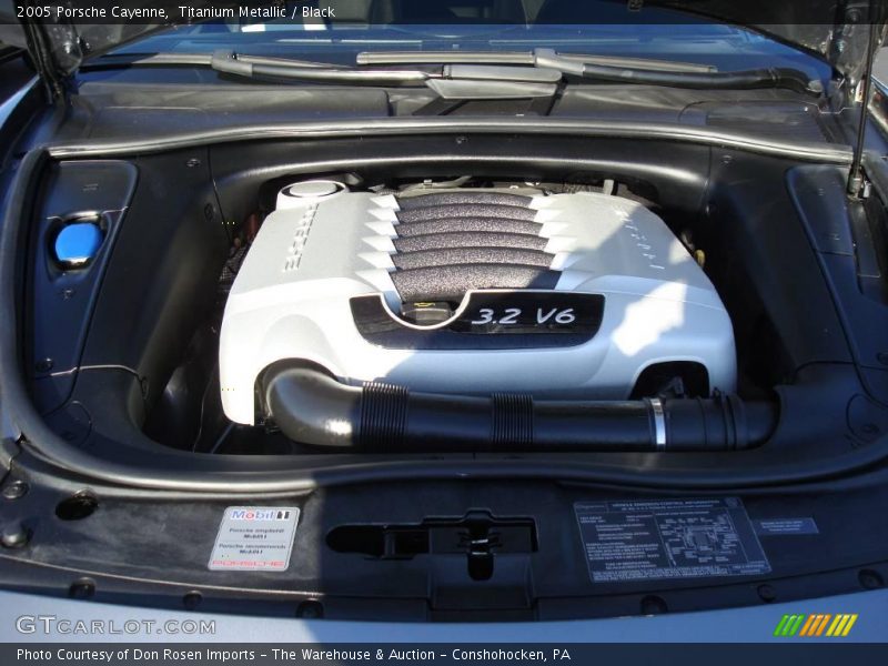 Titanium Metallic / Black 2005 Porsche Cayenne