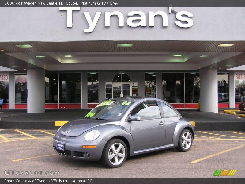 Platinum Grey / Grey 2006 Volkswagen New Beetle TDI Coupe