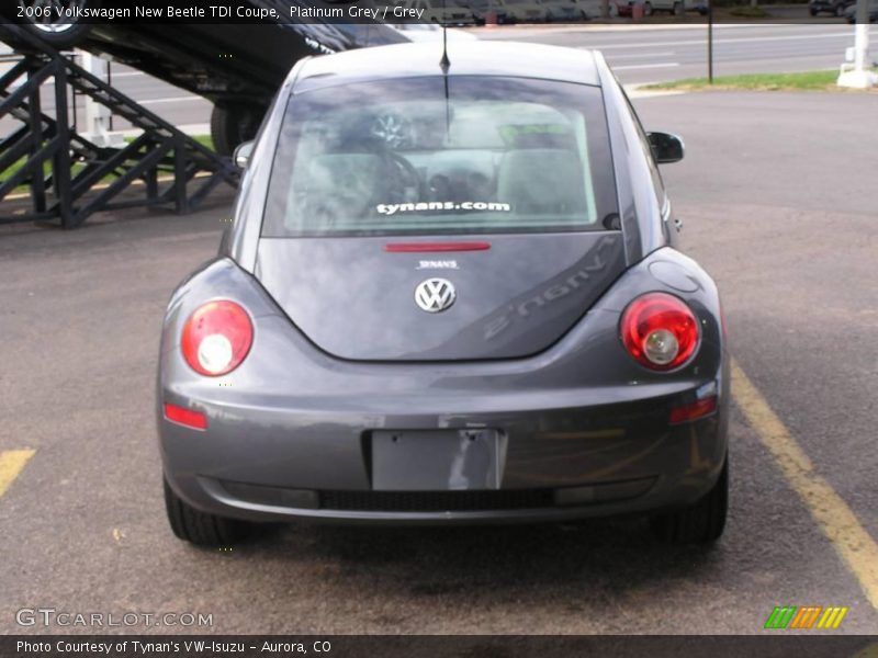 Platinum Grey / Grey 2006 Volkswagen New Beetle TDI Coupe