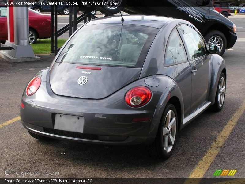 Platinum Grey / Grey 2006 Volkswagen New Beetle TDI Coupe