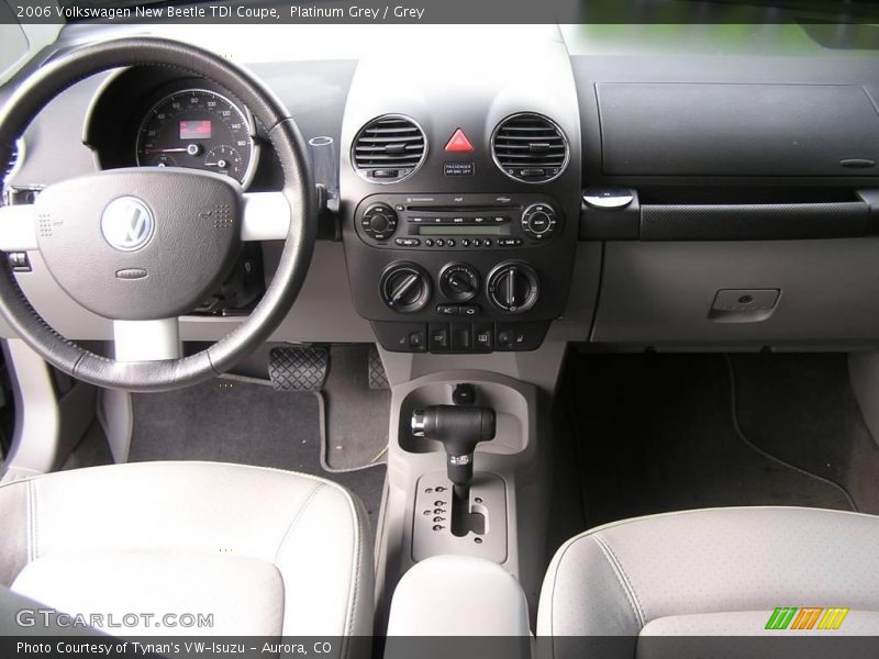 Platinum Grey / Grey 2006 Volkswagen New Beetle TDI Coupe