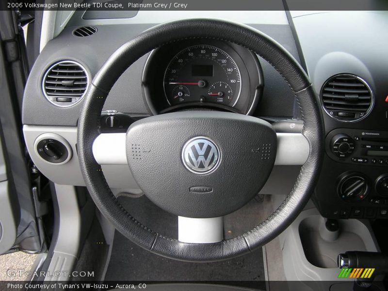 Platinum Grey / Grey 2006 Volkswagen New Beetle TDI Coupe
