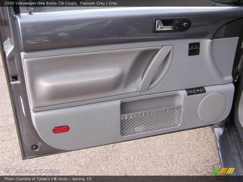 Platinum Grey / Grey 2006 Volkswagen New Beetle TDI Coupe