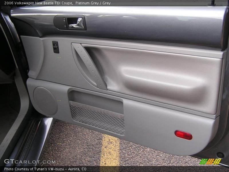 Platinum Grey / Grey 2006 Volkswagen New Beetle TDI Coupe