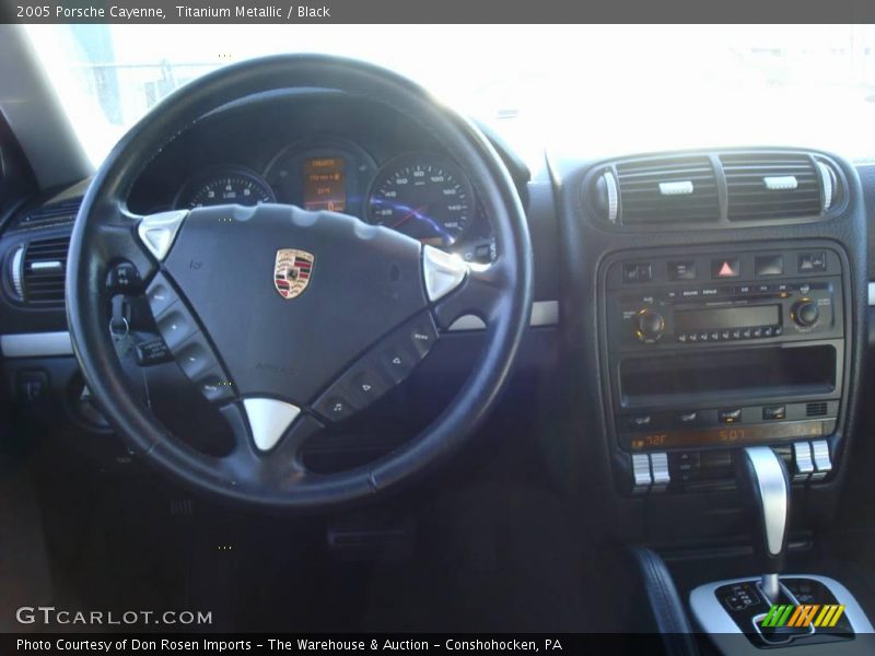 Titanium Metallic / Black 2005 Porsche Cayenne
