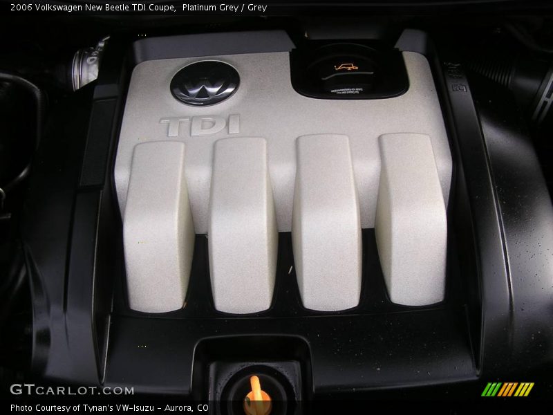 Platinum Grey / Grey 2006 Volkswagen New Beetle TDI Coupe