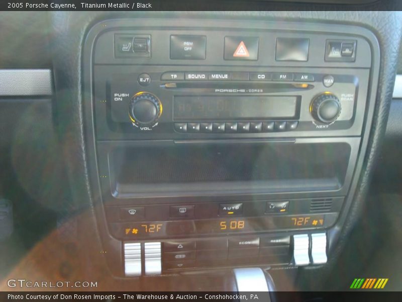 Titanium Metallic / Black 2005 Porsche Cayenne