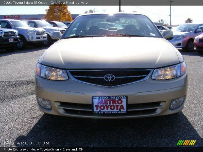Gold Dust Metallic / Ivory 2001 Toyota Solara SE Coupe