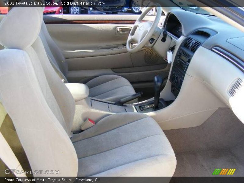Gold Dust Metallic / Ivory 2001 Toyota Solara SE Coupe