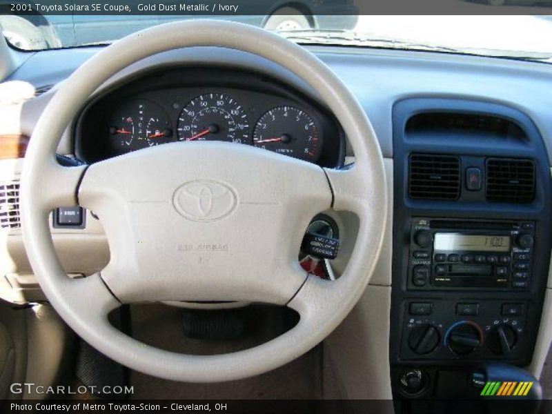 Gold Dust Metallic / Ivory 2001 Toyota Solara SE Coupe