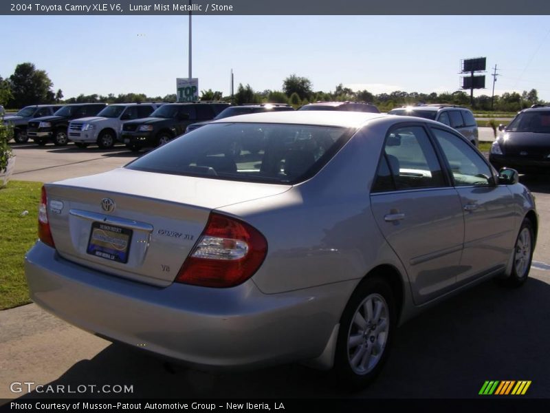 Lunar Mist Metallic / Stone 2004 Toyota Camry XLE V6