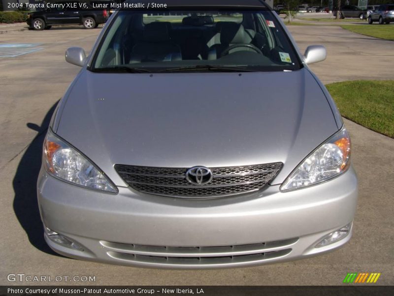 Lunar Mist Metallic / Stone 2004 Toyota Camry XLE V6