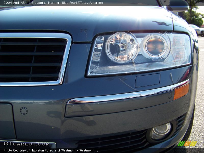 Northern Blue Pearl Effect / Amaretto 2004 Audi A8 L 4.2 quattro