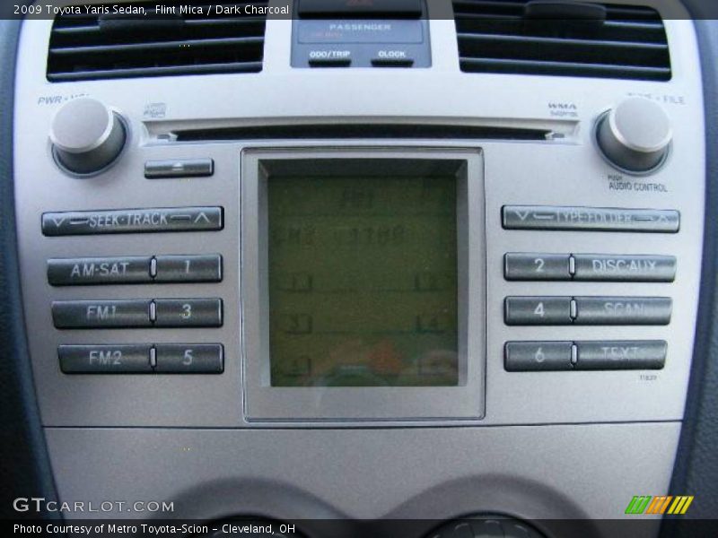 Flint Mica / Dark Charcoal 2009 Toyota Yaris Sedan