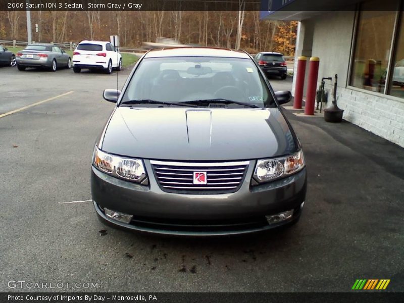 Storm Gray / Gray 2006 Saturn ION 3 Sedan