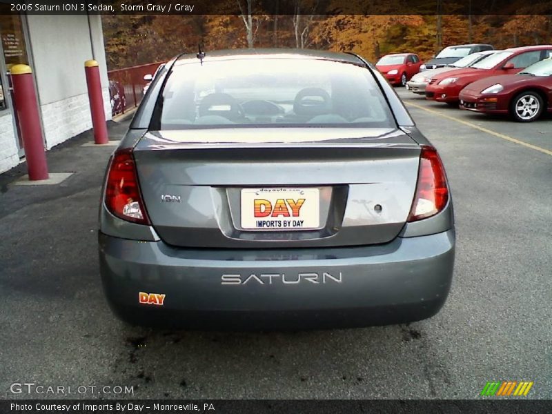 Storm Gray / Gray 2006 Saturn ION 3 Sedan