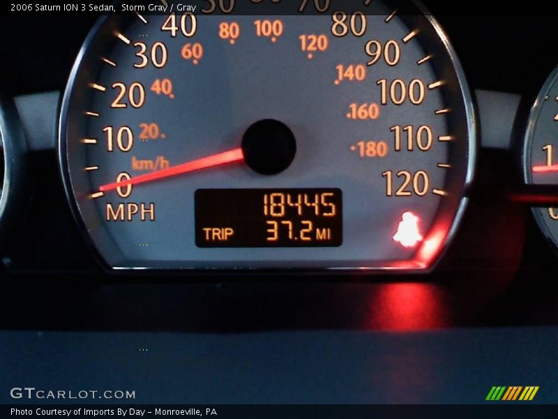 Storm Gray / Gray 2006 Saturn ION 3 Sedan