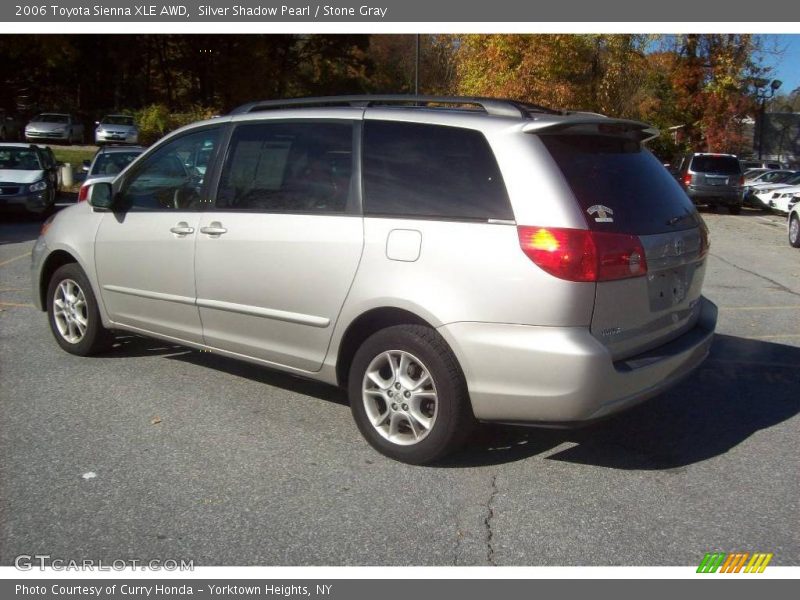Silver Shadow Pearl / Stone Gray 2006 Toyota Sienna XLE AWD