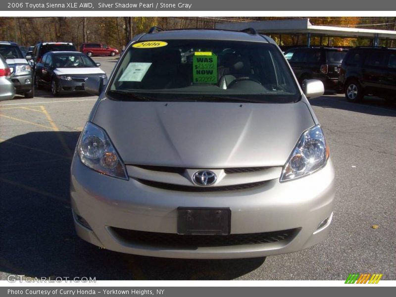 Silver Shadow Pearl / Stone Gray 2006 Toyota Sienna XLE AWD