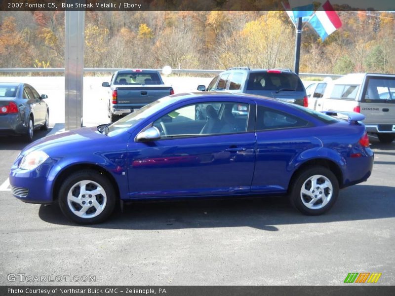 Blue Streak Metallic / Ebony 2007 Pontiac G5