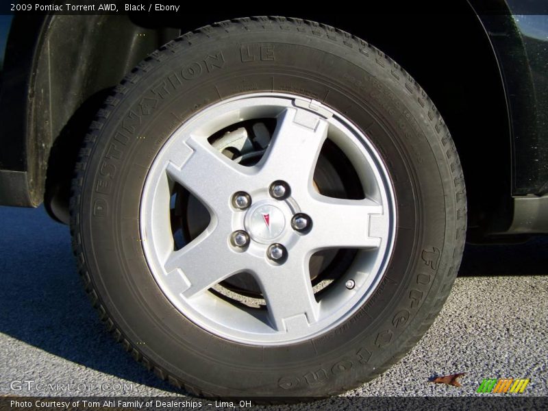 Black / Ebony 2009 Pontiac Torrent AWD