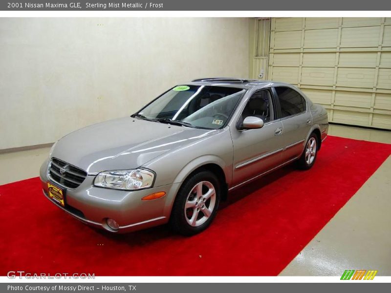 Sterling Mist Metallic / Frost 2001 Nissan Maxima GLE