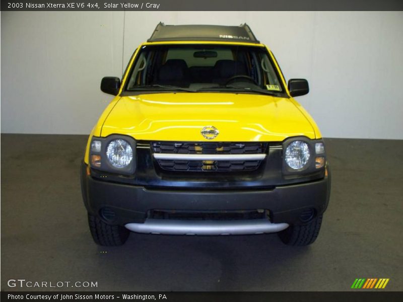 Solar Yellow / Gray 2003 Nissan Xterra XE V6 4x4