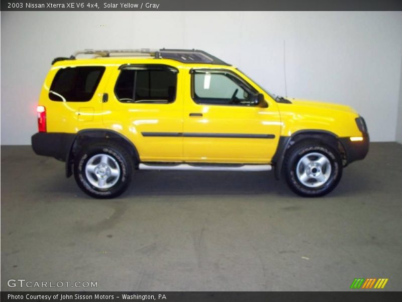 Solar Yellow / Gray 2003 Nissan Xterra XE V6 4x4