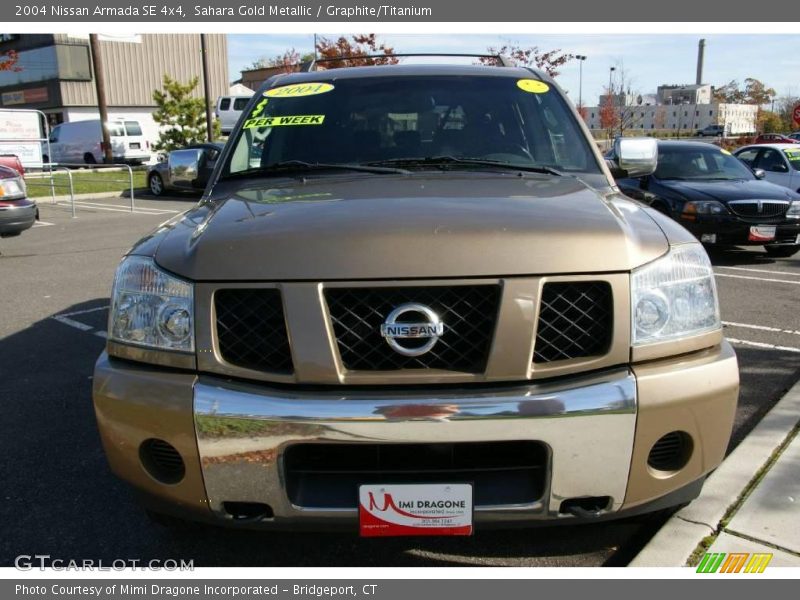 Sahara Gold Metallic / Graphite/Titanium 2004 Nissan Armada SE 4x4