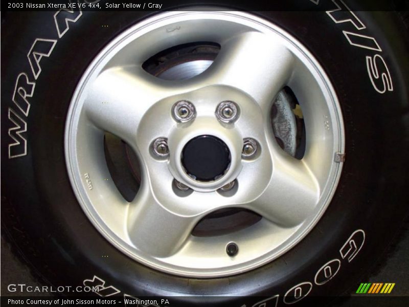 Solar Yellow / Gray 2003 Nissan Xterra XE V6 4x4
