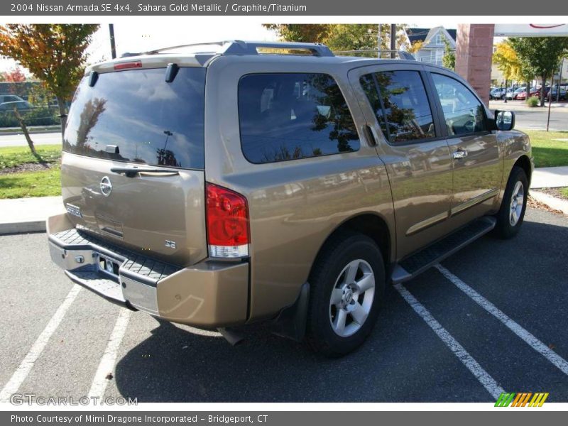 Sahara Gold Metallic / Graphite/Titanium 2004 Nissan Armada SE 4x4