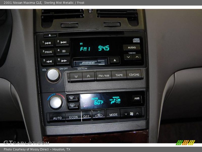 Sterling Mist Metallic / Frost 2001 Nissan Maxima GLE