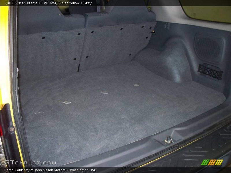 Solar Yellow / Gray 2003 Nissan Xterra XE V6 4x4