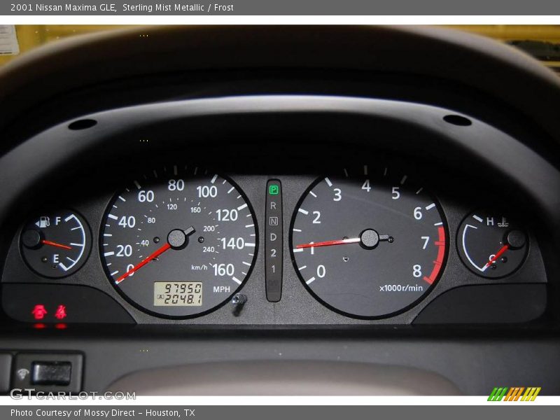 Sterling Mist Metallic / Frost 2001 Nissan Maxima GLE