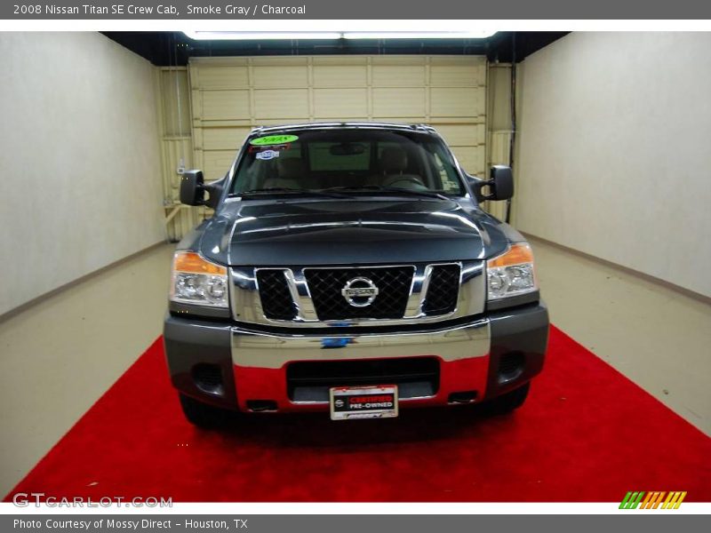Smoke Gray / Charcoal 2008 Nissan Titan SE Crew Cab