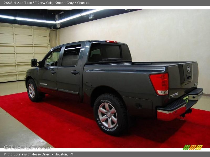 Smoke Gray / Charcoal 2008 Nissan Titan SE Crew Cab