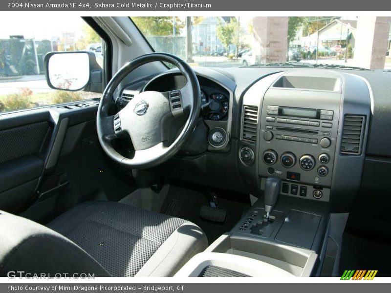 Sahara Gold Metallic / Graphite/Titanium 2004 Nissan Armada SE 4x4