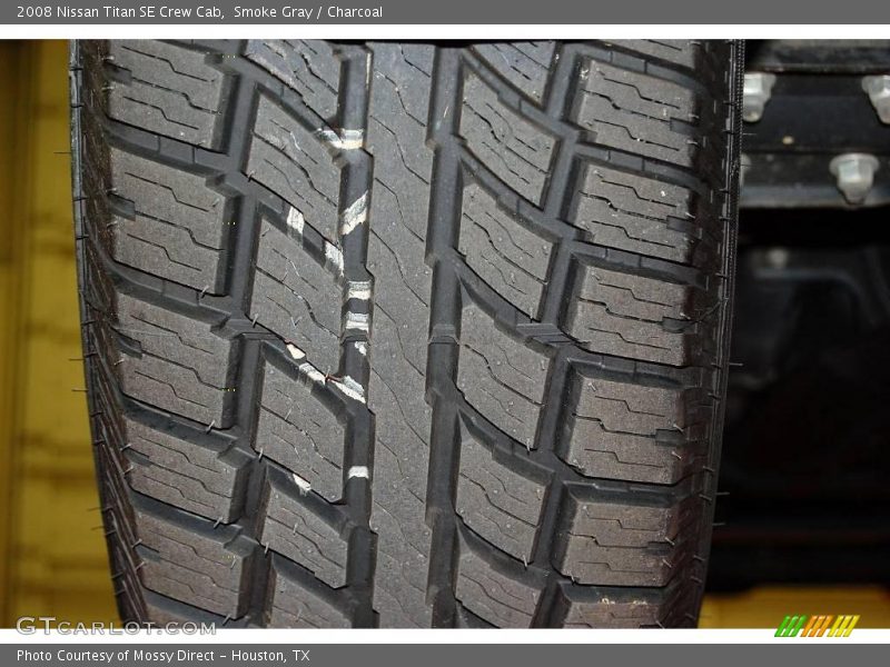 Smoke Gray / Charcoal 2008 Nissan Titan SE Crew Cab