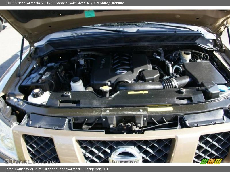 Sahara Gold Metallic / Graphite/Titanium 2004 Nissan Armada SE 4x4