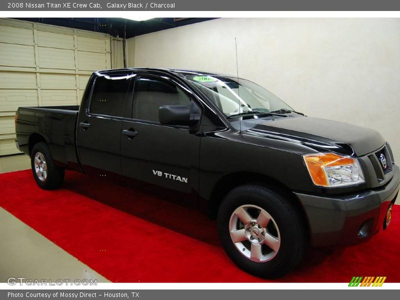 Galaxy Black / Charcoal 2008 Nissan Titan XE Crew Cab