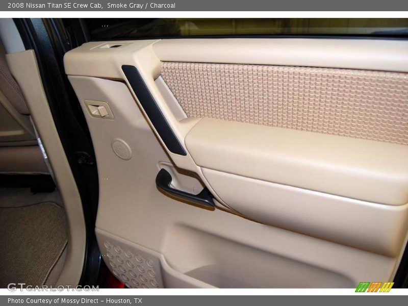 Smoke Gray / Charcoal 2008 Nissan Titan SE Crew Cab