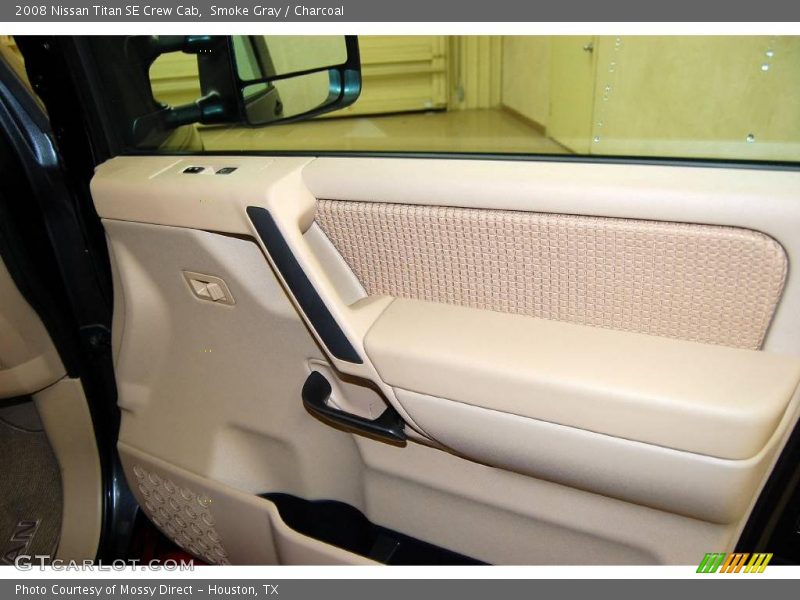 Smoke Gray / Charcoal 2008 Nissan Titan SE Crew Cab