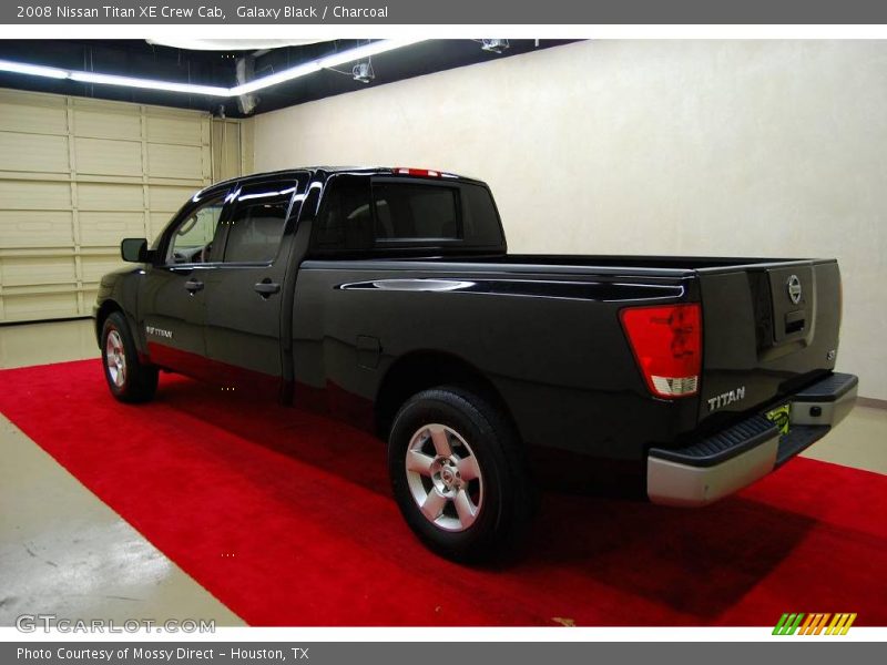 Galaxy Black / Charcoal 2008 Nissan Titan XE Crew Cab